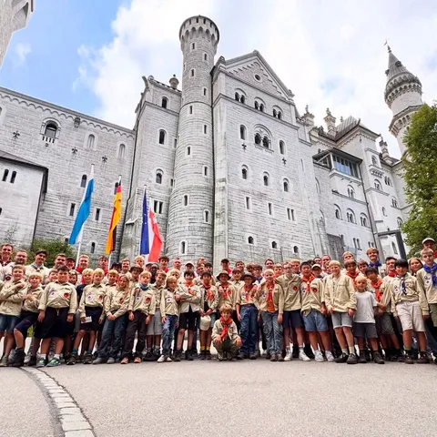 SL 2025 | 70 Mann in Neuschwanstein (Füssen, Bayern) auf den Spuren Ludwigs II. - starke Truppe, geile Stimmung, super T