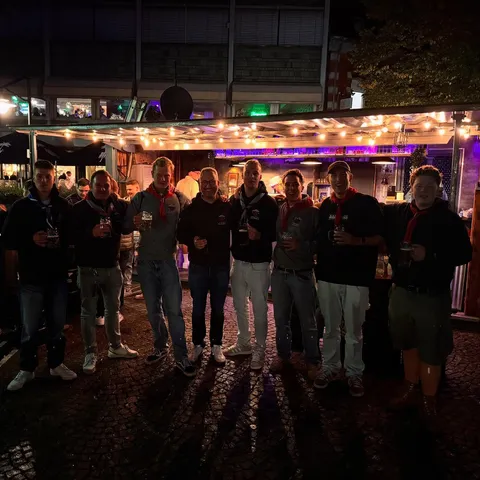 Zu Besuch bei @herr_bbert in Ahlen. Am Wochenende besuchten unsere Rover unseren ehemaligen Kuraten und Kaplan Bernd Egg